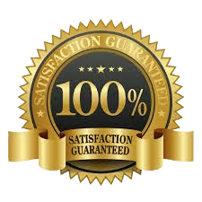 100% Satisfaction Guarantee Seal